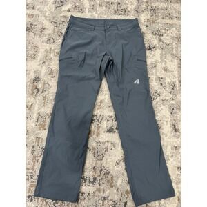 Eddie Bauer First Ascent Guide Pro Pants Women P6 Gray Hiking Outdoor Stretch